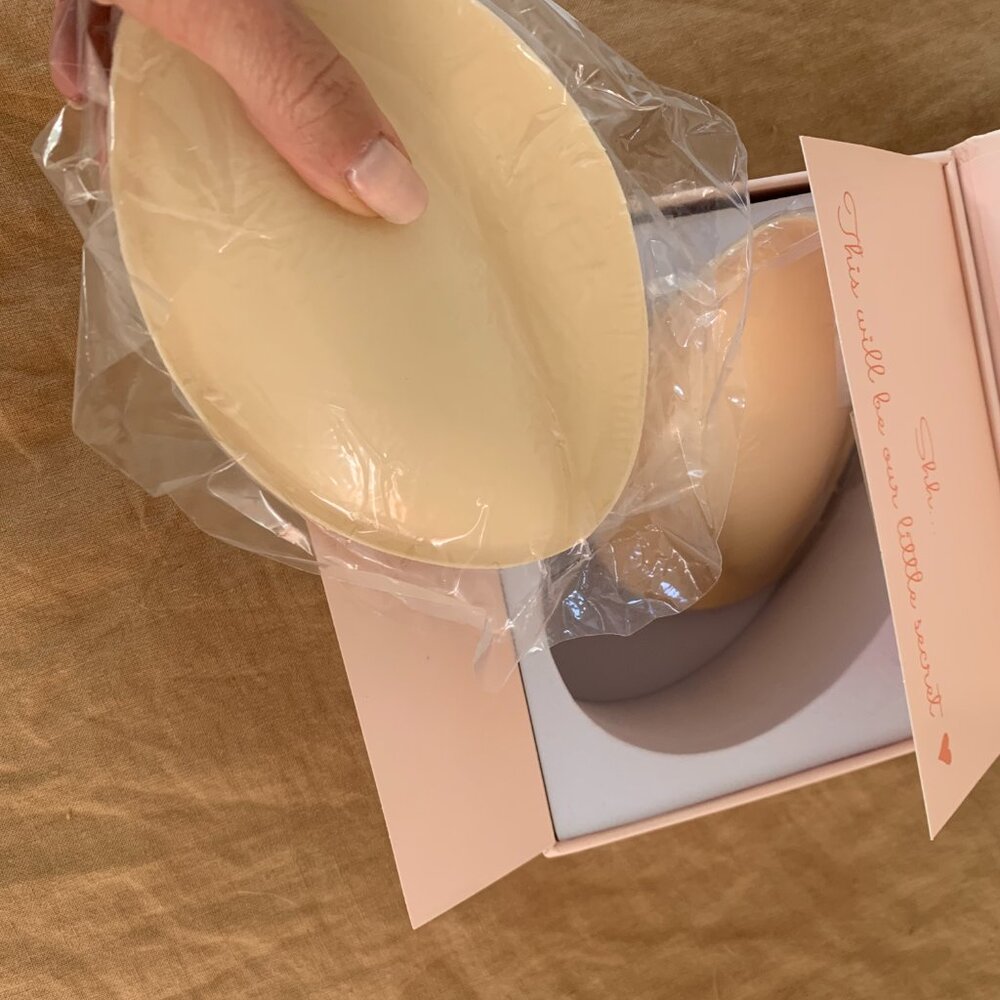 BOOMBA Cream Adhesive Bra Inserts - Picture 6 of 8